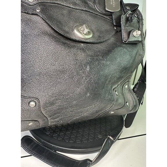 For Repair - Coach Elevated Rider Leather 2Way Shoulder Bag Tote - Picture 5 of 12